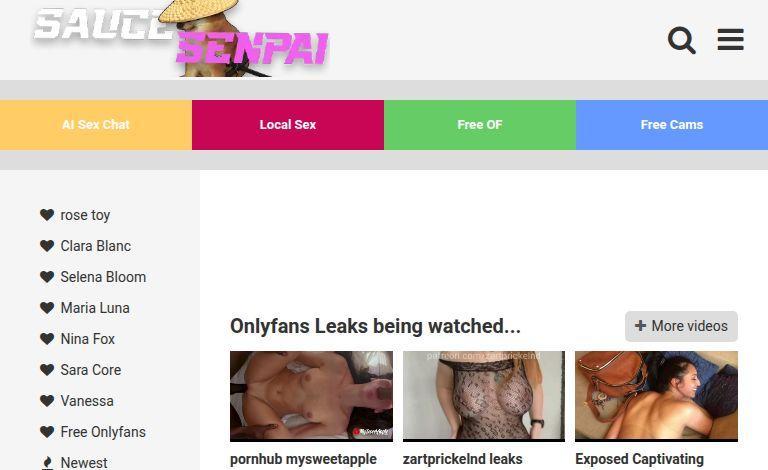 SauceSenpai Review: Find the Hottest Adult Videos & Galleries Updated Regularly