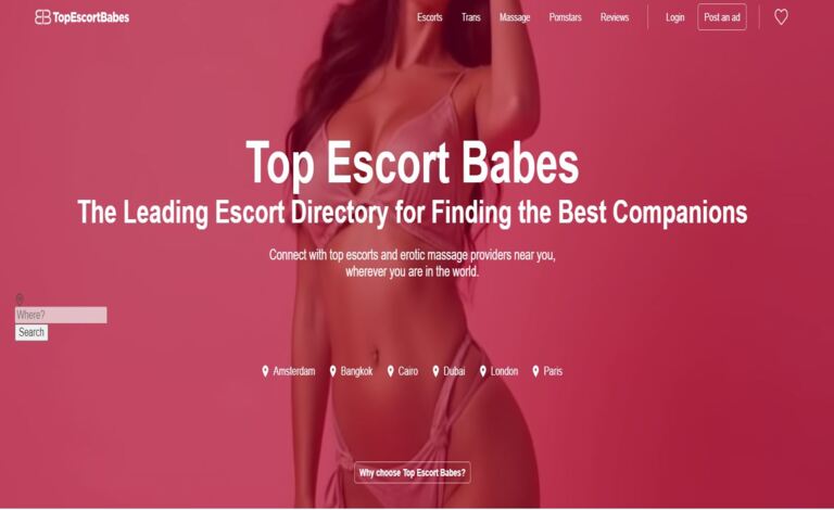 TopEscortBabes: The Ultimate Global Escort Directory for Discreet Connections